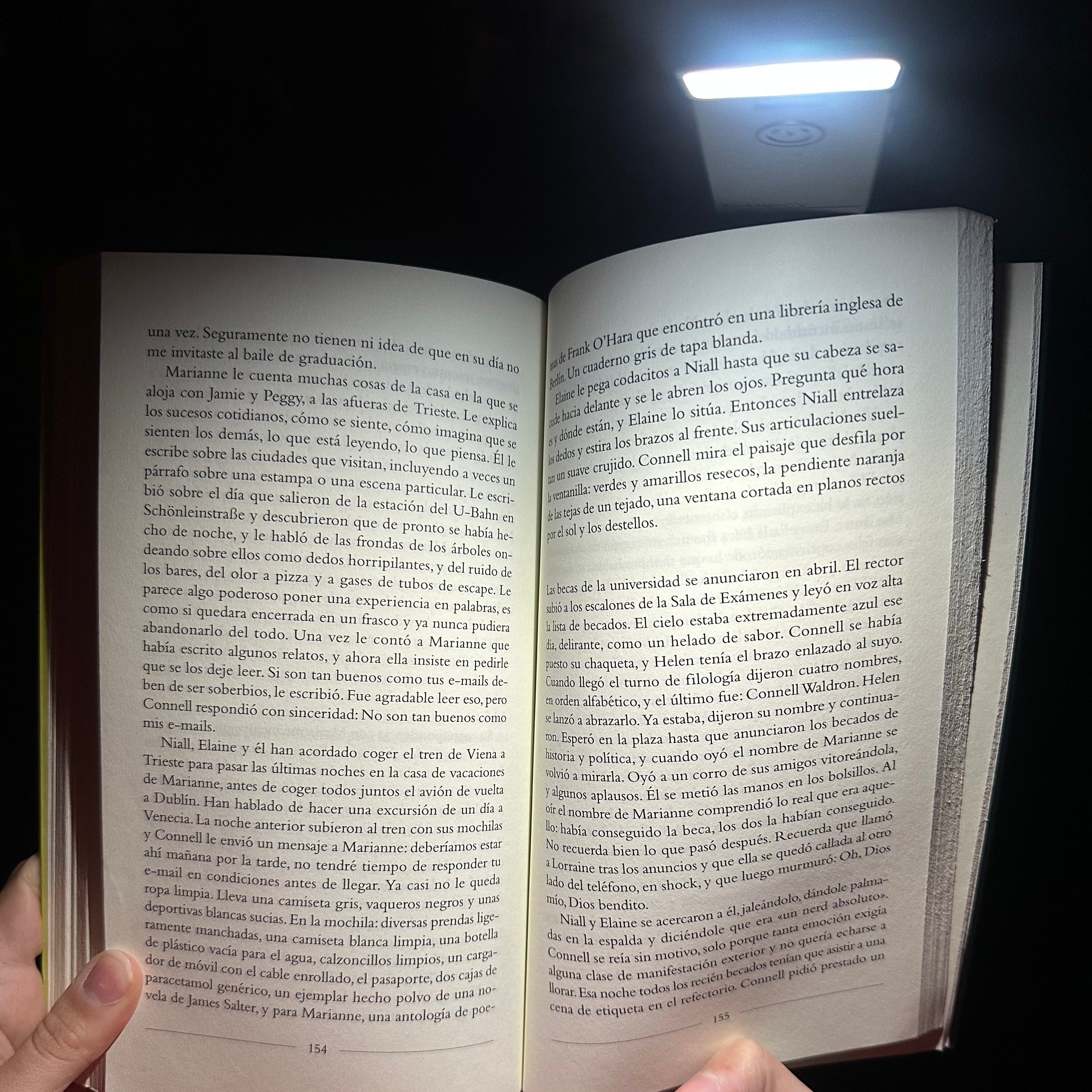 Luz Led Recargable para leer